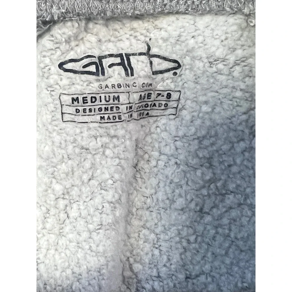 Kids Gray‎ Sweat Shorts Medium 7-8 Embossed Athletic Iowa Hawkeyes J4